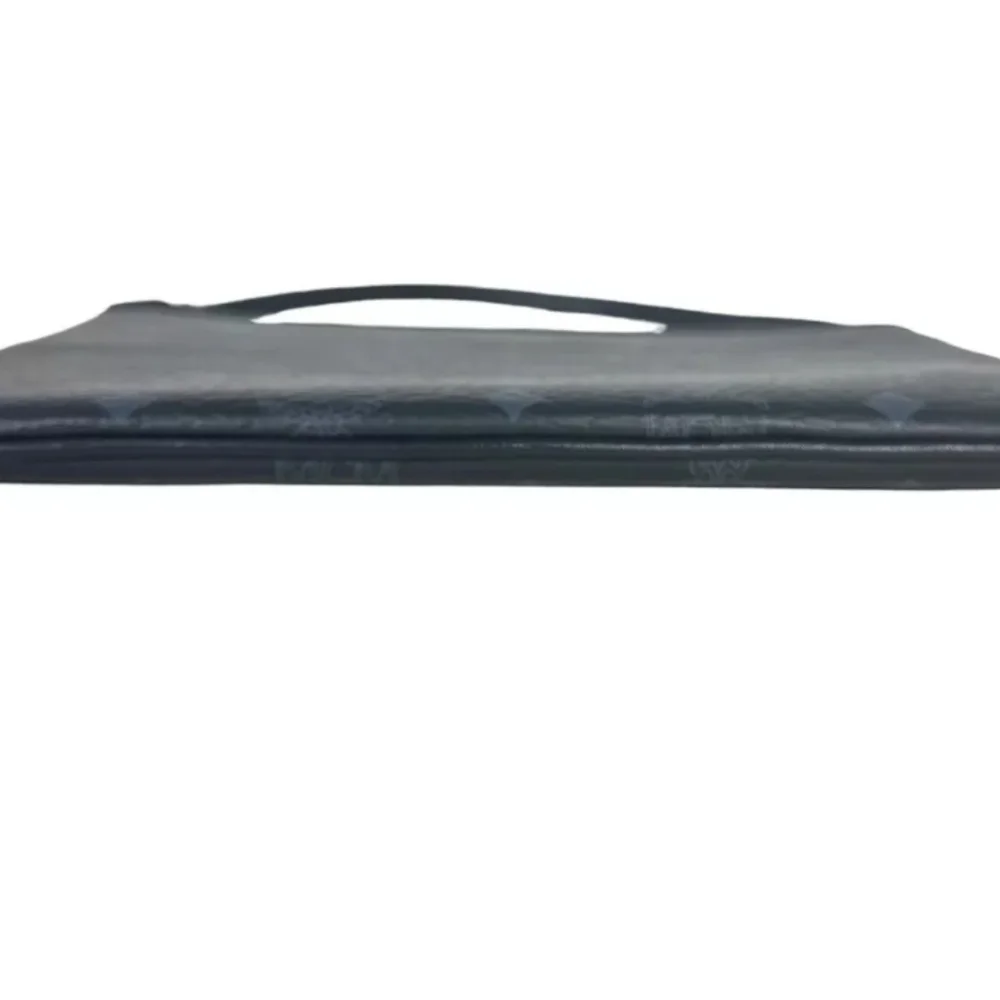 MCM Black Messenger Bag Sleek and Functional Minimalist Design